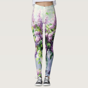Legging Lavanda Blooming Lilly Buquê