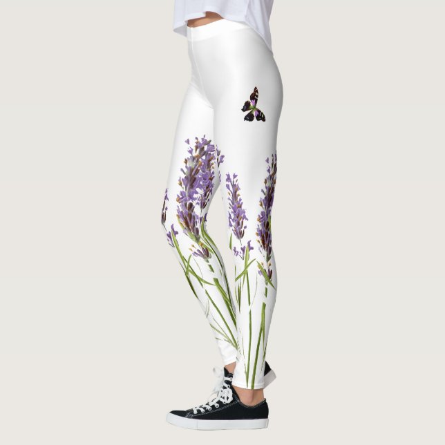 Legging Lavanda e borboletas (Esquerda)