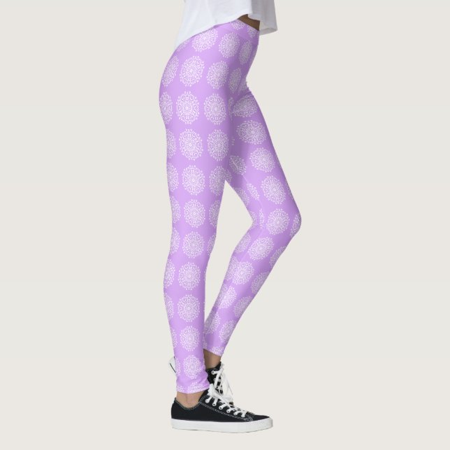 Legging Lavanda Mandala (Direita)