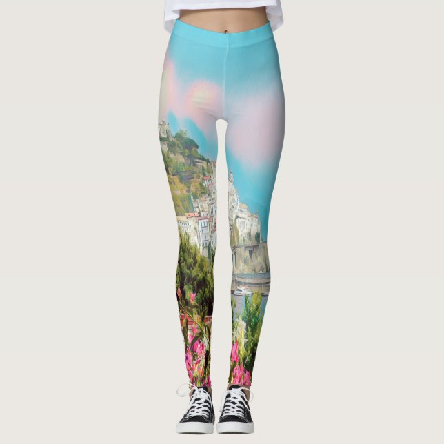 Legging ldp AMALFI - panorama - costa Amalfi - (Frente)