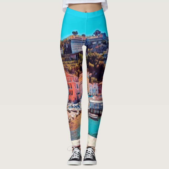Legging ldp SORRENTO - panorama - praia - (Frente)