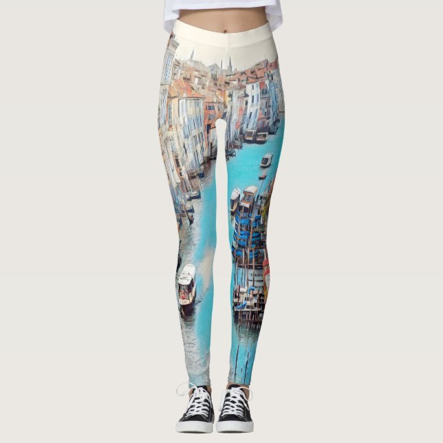 Legging ldp VENICE - Vista do Grande Canal de Rialto (Frente)