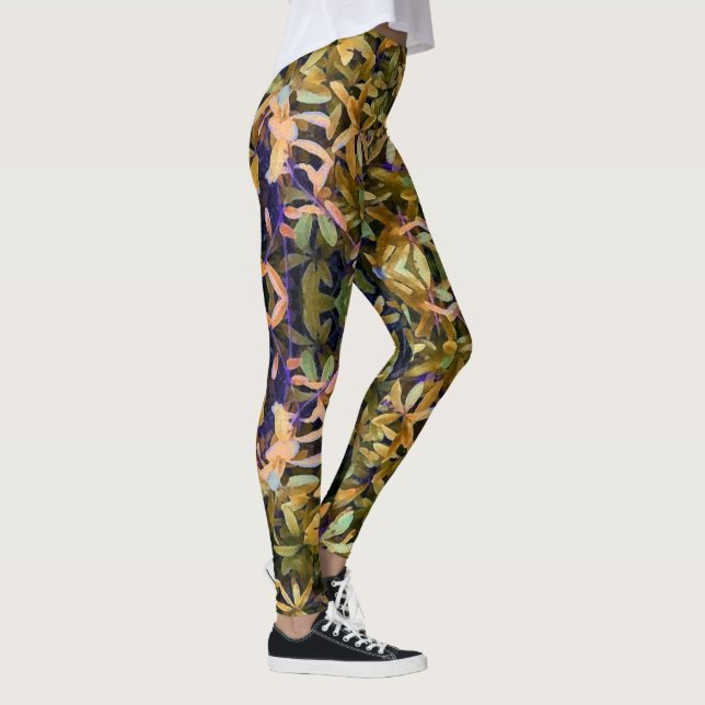 Legging Leafy Tapeçaria (Direita)