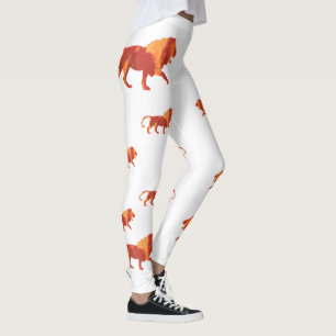 Legging Leão de Fogo