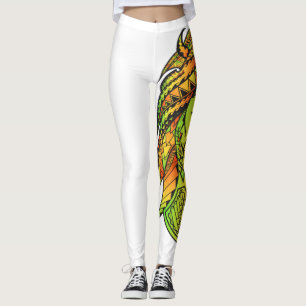 Legging Leão de Rastafarian do Samoan