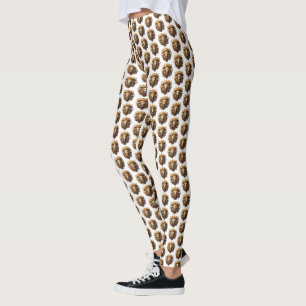 Legging Leão O Leão: Sinal de Nascimento do Zodíaco