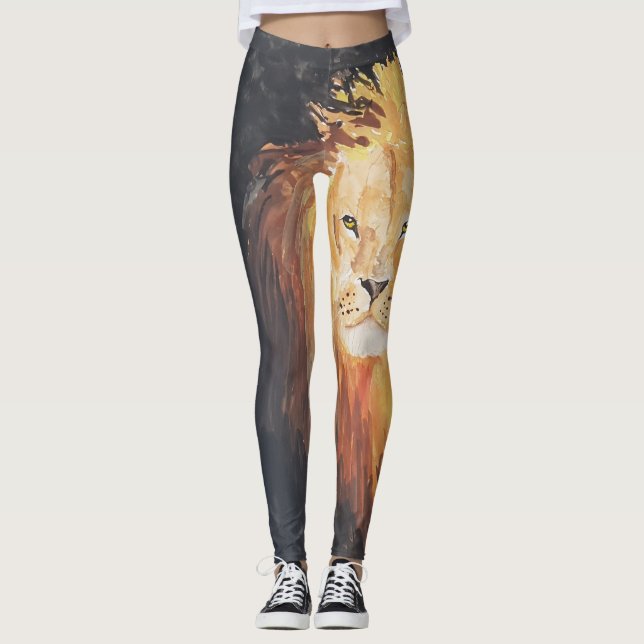 Legging Leão 'Wisdom' (Frente)