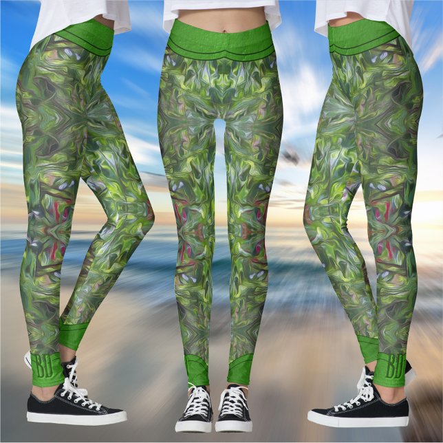 Legging Leaves & Branches 821 (Criador carregado)