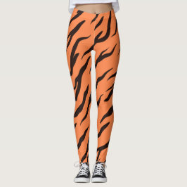 Legging Legagem de Tigre, Legagem de Animais para Mulheres