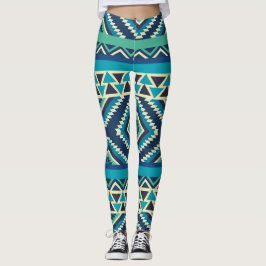 Legging Legagem Étnica, Legagem Tribal para Mulheres
