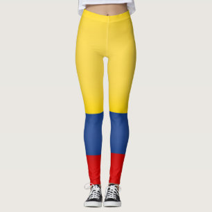Legging Legal bandeira da Colômbia