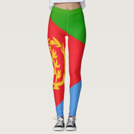 Legging Legal bandeira da Eritreia