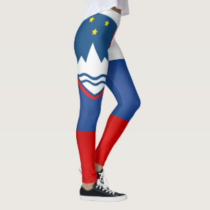 Legging Legal bandeira da Eslovênia