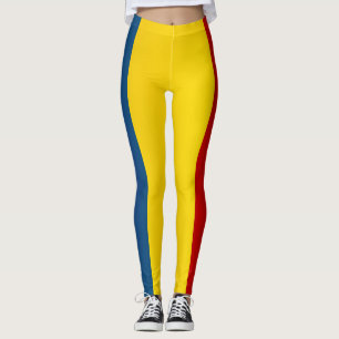 Legging Legal bandeira da Romênia
