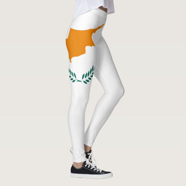 Legging Legal bandeira de Chipre (Direita)