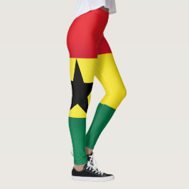 Legging Legal bandeira do Gana