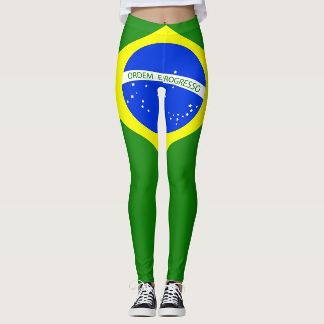 Legging Legal bandeira moda (Frente)