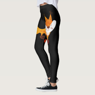 Legging Legal Cunning Wilning Fox Cotação Orange Black Fas