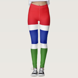 Legging Legal Gâmbia Flag Fashion