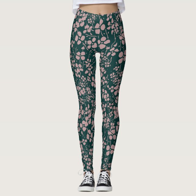 Legging Legal Tinta Floral (Frente)