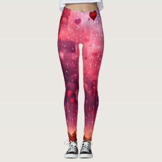 Legging Legança All-Over-ImpressãoHeartbeat"