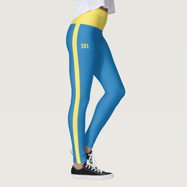 Legging Legenda 101 do cofre de queda (Direita)