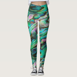 Legging Legenda bonito Painterly Paua Abalone