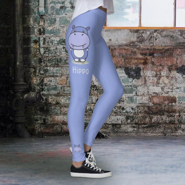 Legging Legenda Cute Hippo (Cute Hippo Legging)