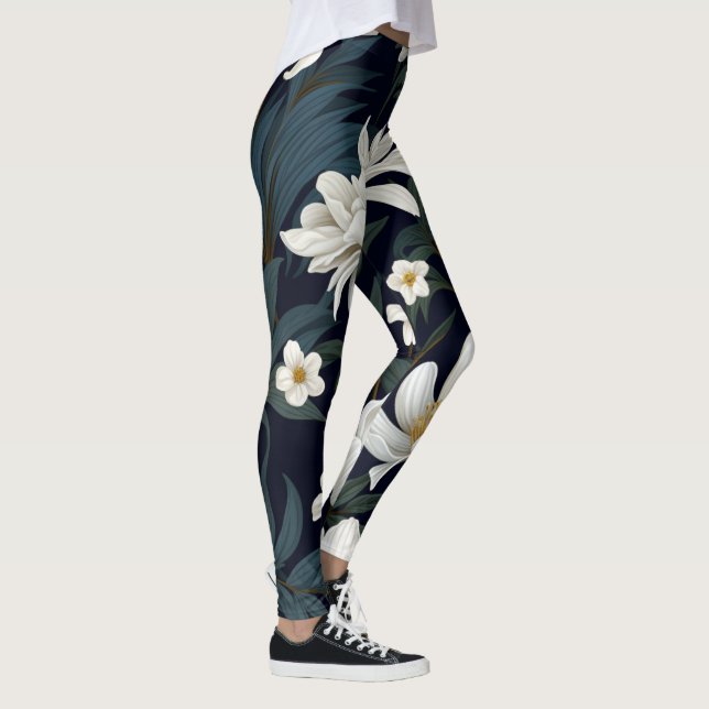 Legging Legenda da Flor Branca (Direita)