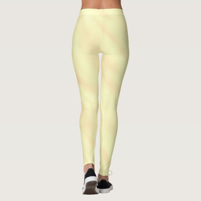 Legging Legenda de Aquarela Laranja Limão (Verso)