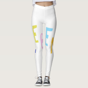 Legging legenda de arte