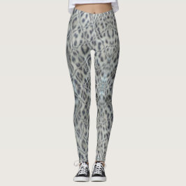 Legging Legenda de arte gráfica do Leopard