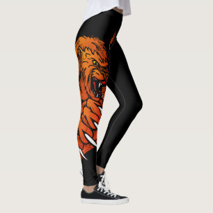 Legging Legenda de baseball de futebol de liões esportivos