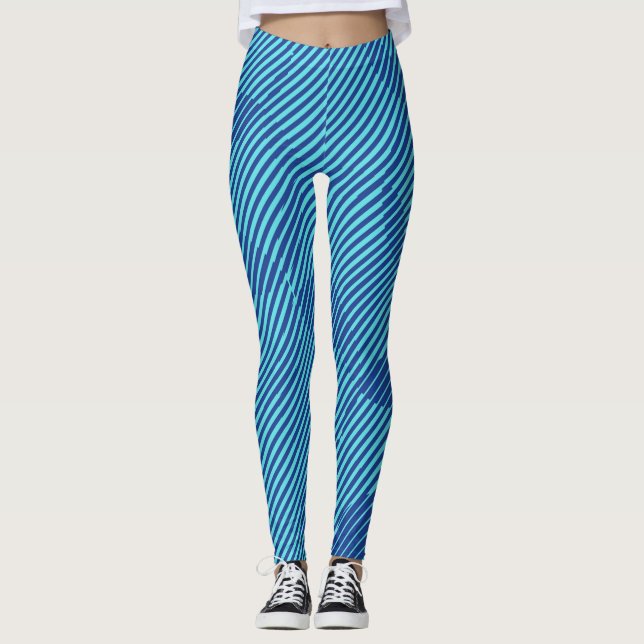 Legging Legenda de design de padrão (Frente)