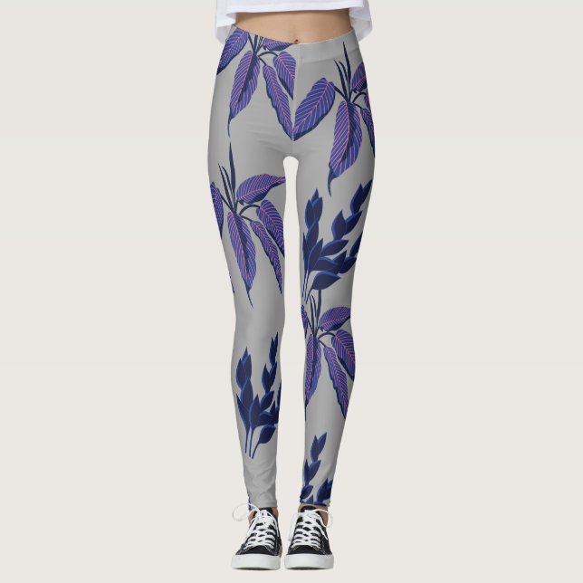 Legging Legenda de design de padrão (Frente)