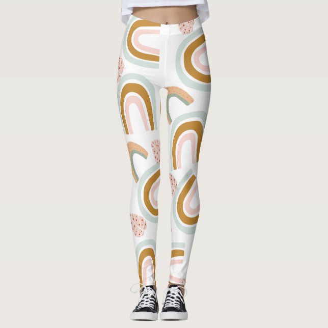 Legging Legenda de design de padrão (Frente)
