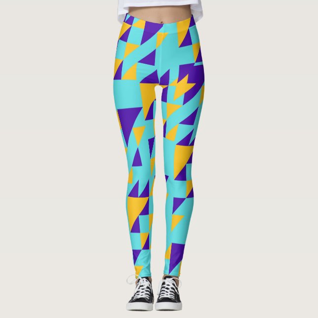 Legging Legenda de design de padrão (Frente)