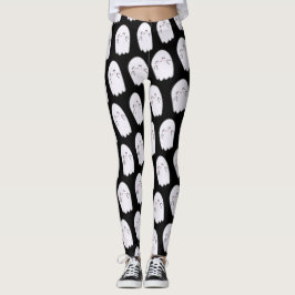 Legging Legenda de fantasia do Fantasma Ghost Halloween