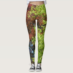 Legging Legenda de Fecho Verde e Cobre