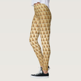 Legging Legenda de Natal Dourado
