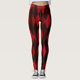Legging Legenda do arlequim preto clássico