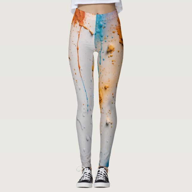 Legging Legenda do cheio de cores (Frente)