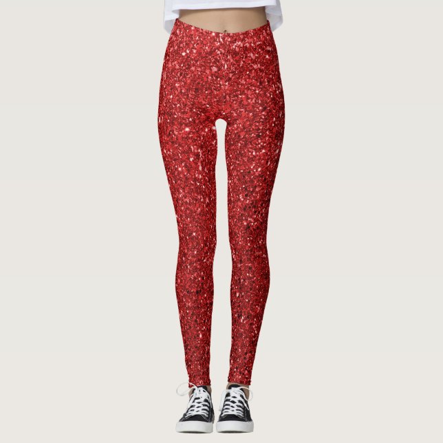 Legging Legenda do Crimson Sparkle (Frente)
