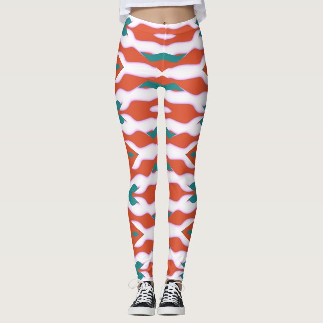 Legging Legenda "Ratti_Creative_Arts" de multicor do ajust (Frente)