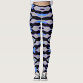 Legging Legenda "Ratti_Creative_Arts" de multicor do ajust