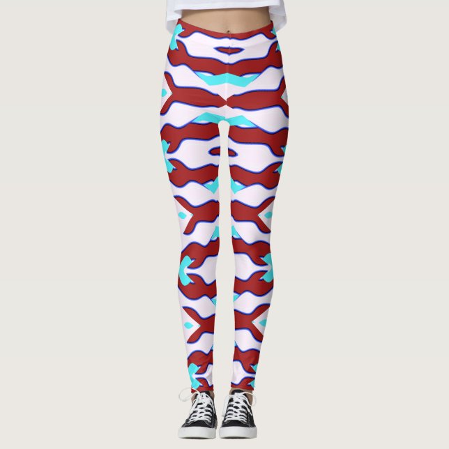 Legging Legenda "Ratti_Creative_Arts" de multicor do ajust (Frente)