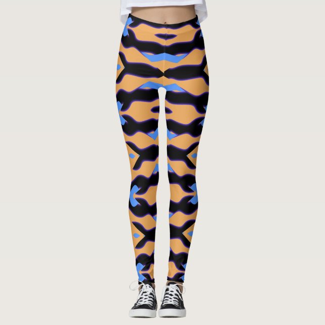 Legging Legenda "Ratti_Creative_Arts" de multicor do ajust (Frente)