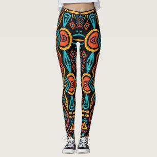 Legging Legenda Tribal Africana