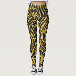 Legging Legenda Zebra, Legagem Animal para Mulheres