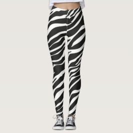 Legging Legenda Zebra, Legagem Animal para Mulheres